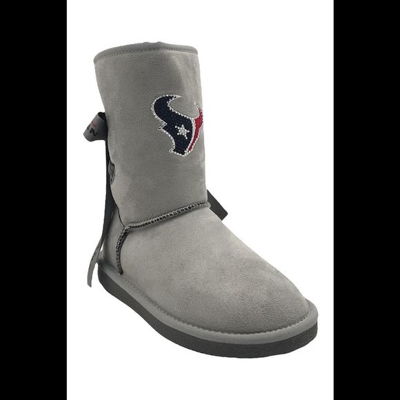 NFL The Champion Ribbon Boots by Cuce Houston Texans - Medium - Picture 1 of 5